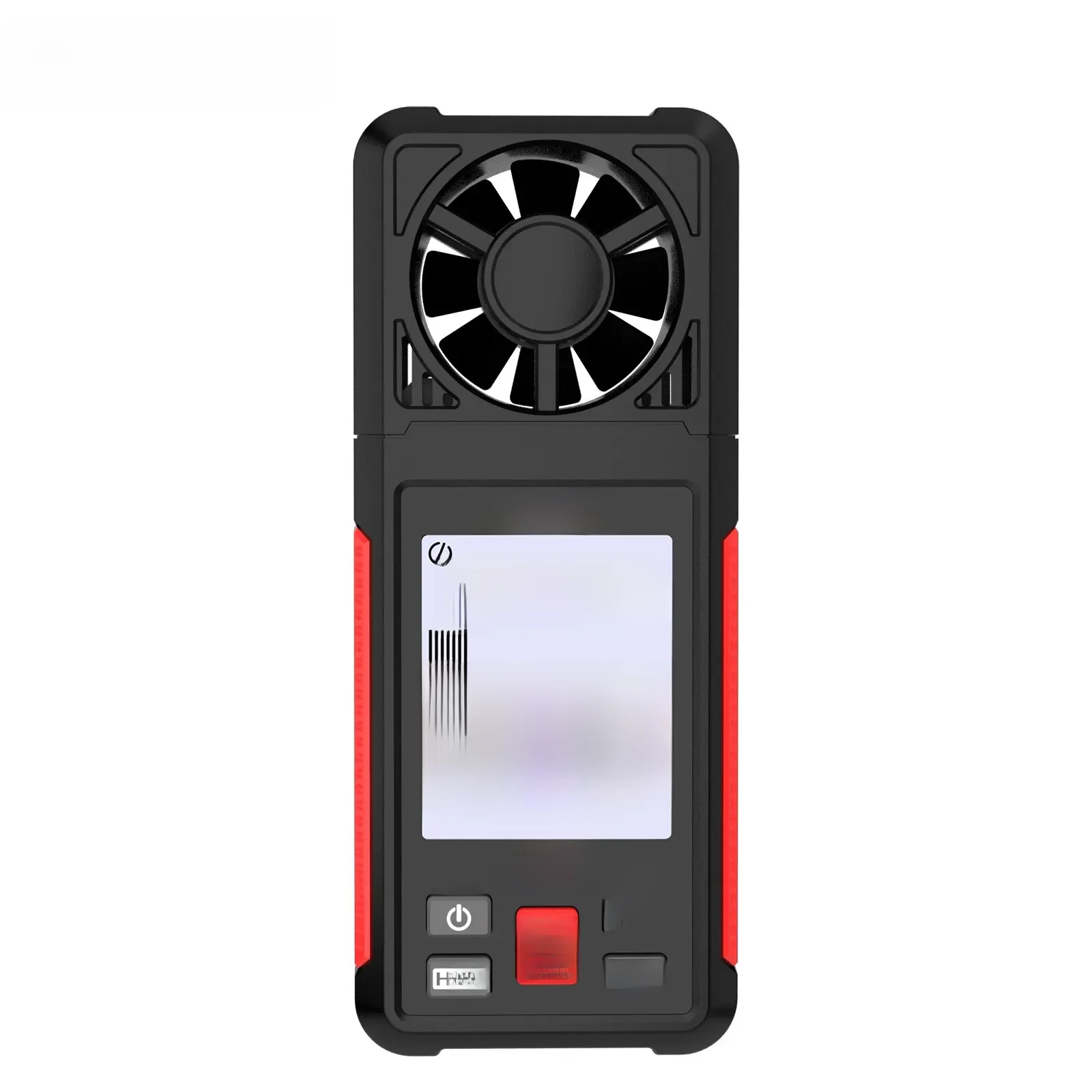 Gvda anemômetro digital portátil medidor de velocidade do vento gd155 para medir a temperatura da