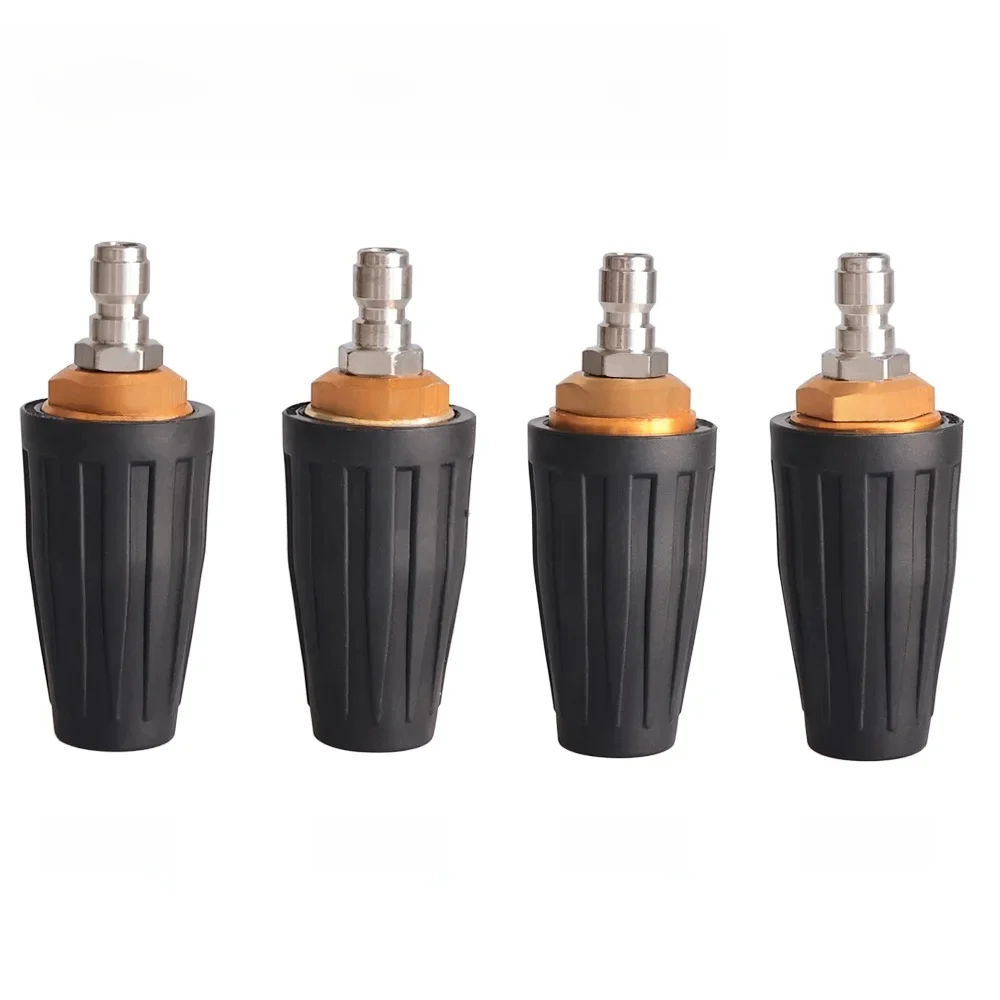 Buse Turbo pour nettoyeur haute pression 360 ° Rotation avec connecteur rapide 1/4", 4000 PSI, Orifice 2.0/2.5/3.0/3.5/4.0 GPM