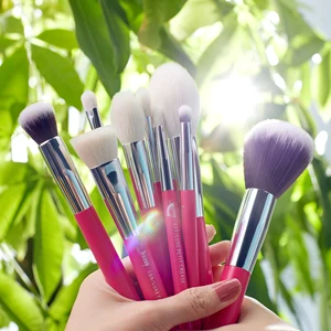 Jessup Makeup Brushes Set 25 Buah Kuas Rias Profesional, Alas Bedak Sintetis Alami Perona Mata T195 12 kuas jessup penjualan terbaik - №