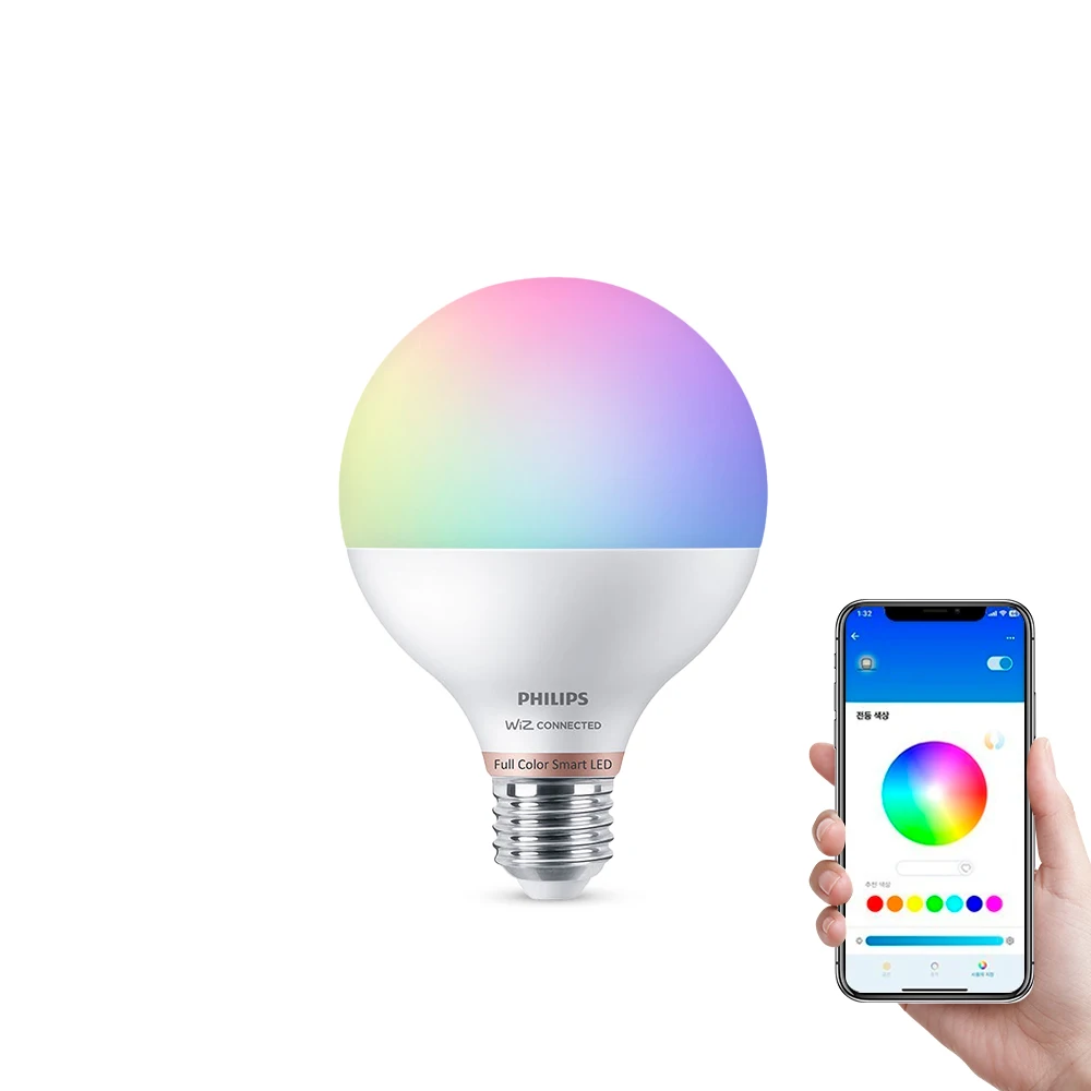 Philips Wiz Color Ambion LED Smart Ball Bulb