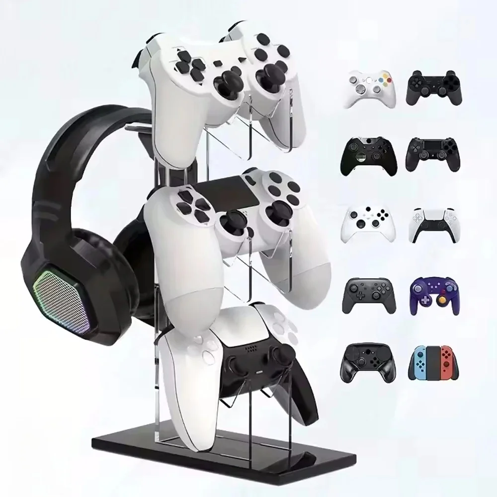 Accessoires de jeu de contrĂ´leur pour Playstation 5 4 3 2 PS5 PS4 PS3 Dualsense Dualshock Switch Pro Xbox Support de contrĂ´le Support de jeu