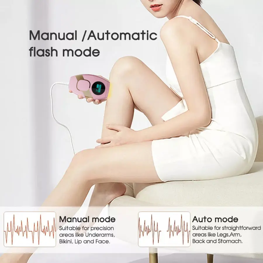 

Handset Hair Removal Ipl epilator Pulses Permanent Hair Removal Device Home Painless Bikini Area Face And Body For Women