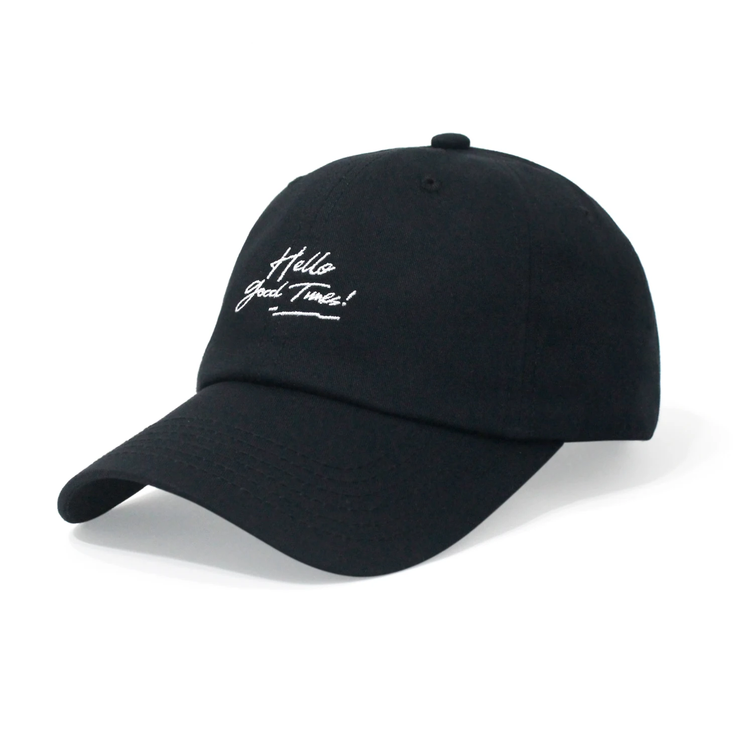 قبعة بيسبول قابلة للتعديل للرجال والنساء ، قبعة رياضية للموسم الرابع ، قبعة ريترو ، الذروة ، في الهواء الطلق ، الذكور ، الموضة النسائية ، السوداء