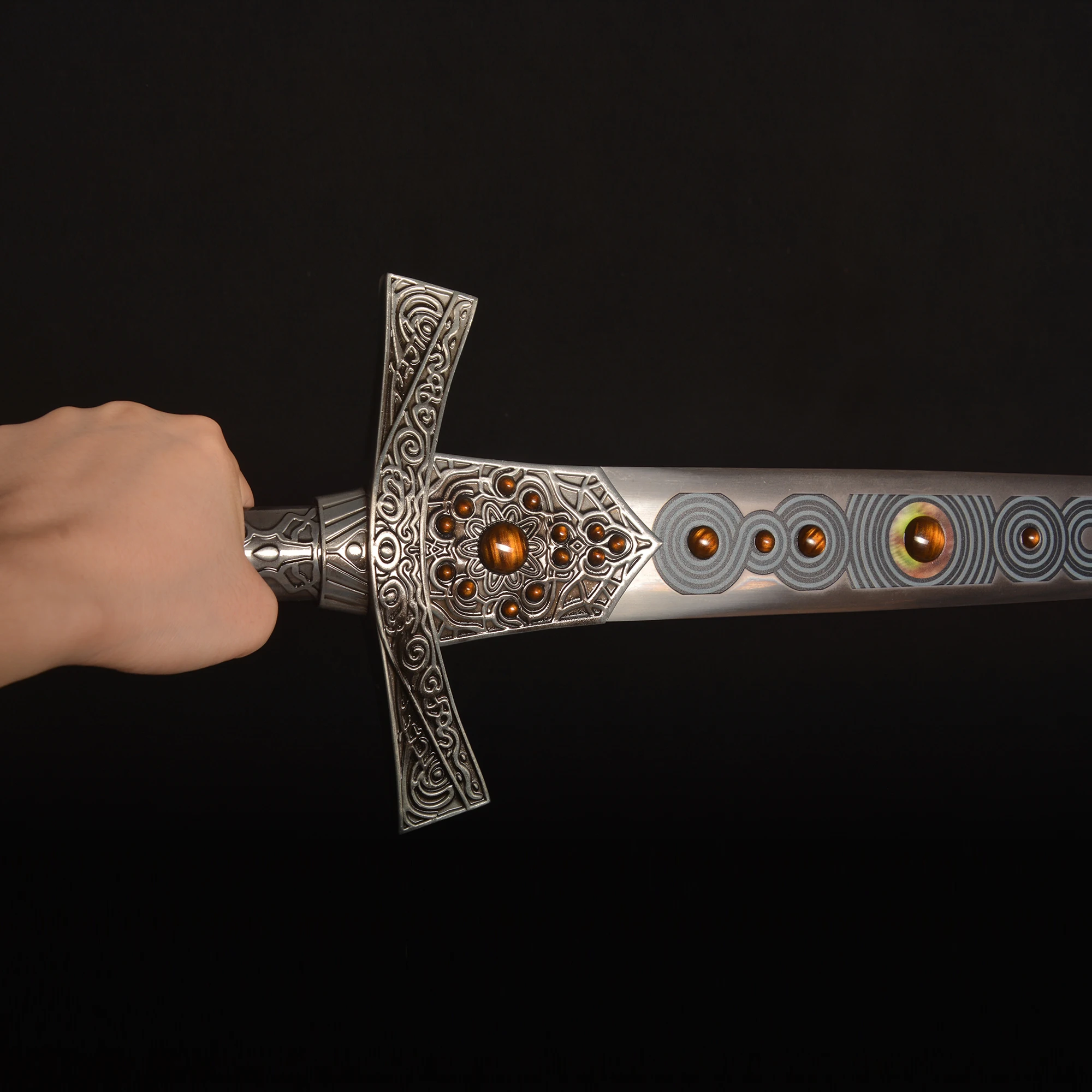 39 inch Westers zwaard/Ridderzwaard van Michaela/Roestvrij staal/Collectie