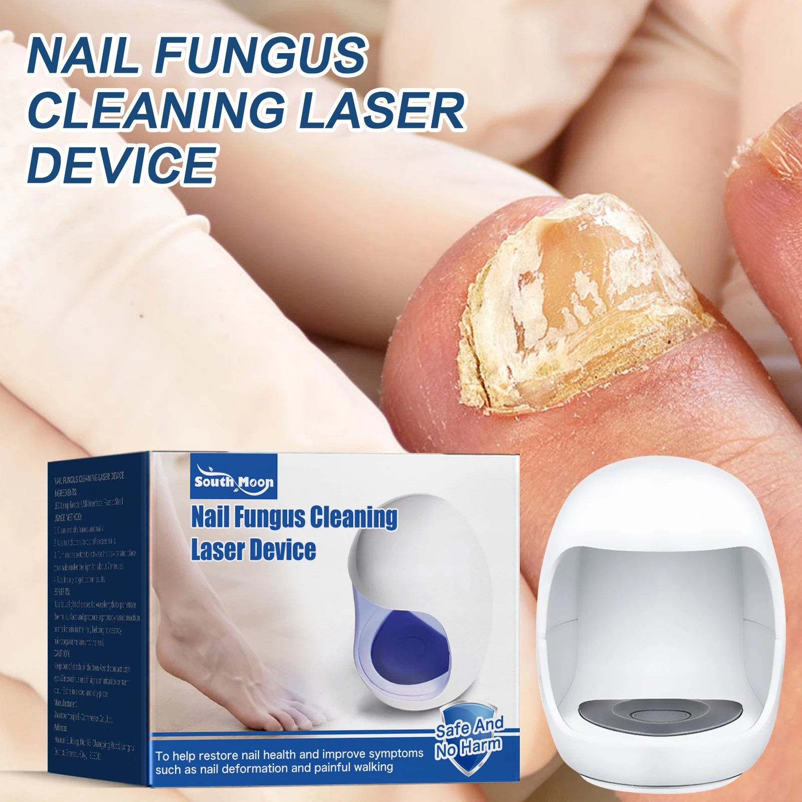 Fungal Nail Laser Device Repair Fast Nails Fungus Onychomycosis