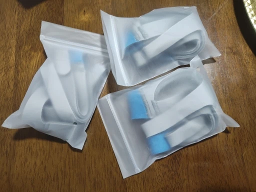 3Pcs Unisex Soft Comfortable CPAP Headgear Replacement Strap for AirFit N20 AirTouch N20 F20 Sleep Therapy Accessory photo review