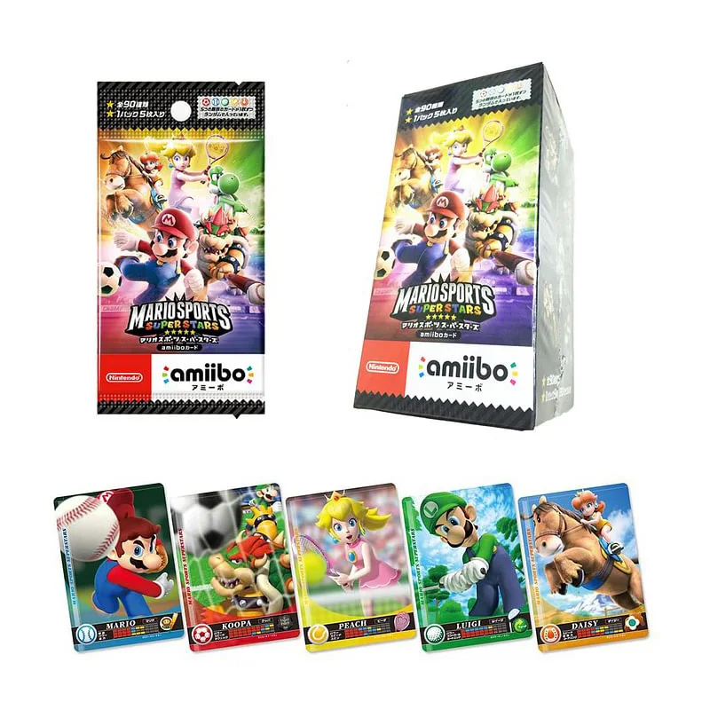 ARTSWIFT Amiibo Cards : Mario Sports Superstars Original NFC Cards For NS 3DS Wii U Japan Version Region Free