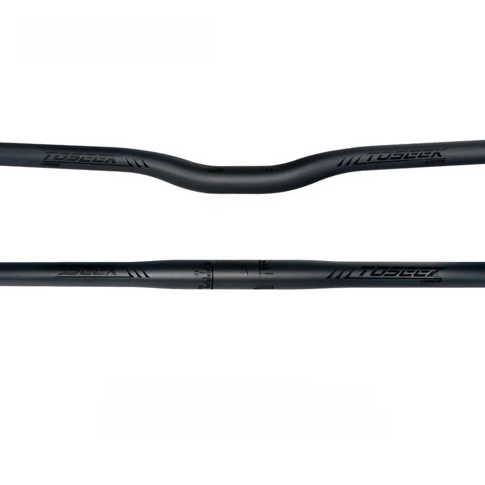AliExpress TOSEEK Carbon Handlebar for Stem 25.4mm Handle Bar Folding MTB Kids' Bike Parts Bicycle Bars Matt Black
