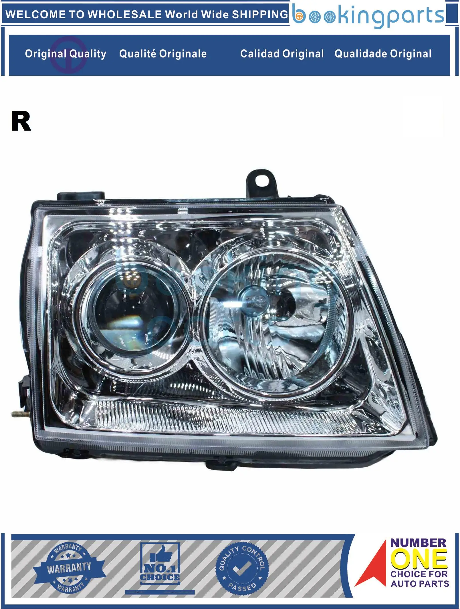 HEA46598(R),212-11D2,21211D2 Headlamp For TOYOTA HILUX 02-