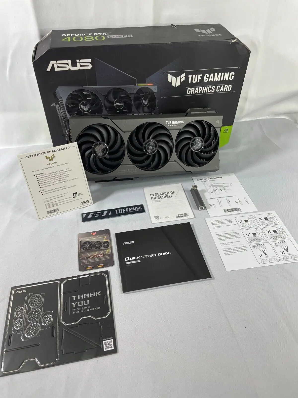 TOP ORIGINAL 100% SALES ASus TUF Gaming GeForce RTX 4080 Super Black High Performance