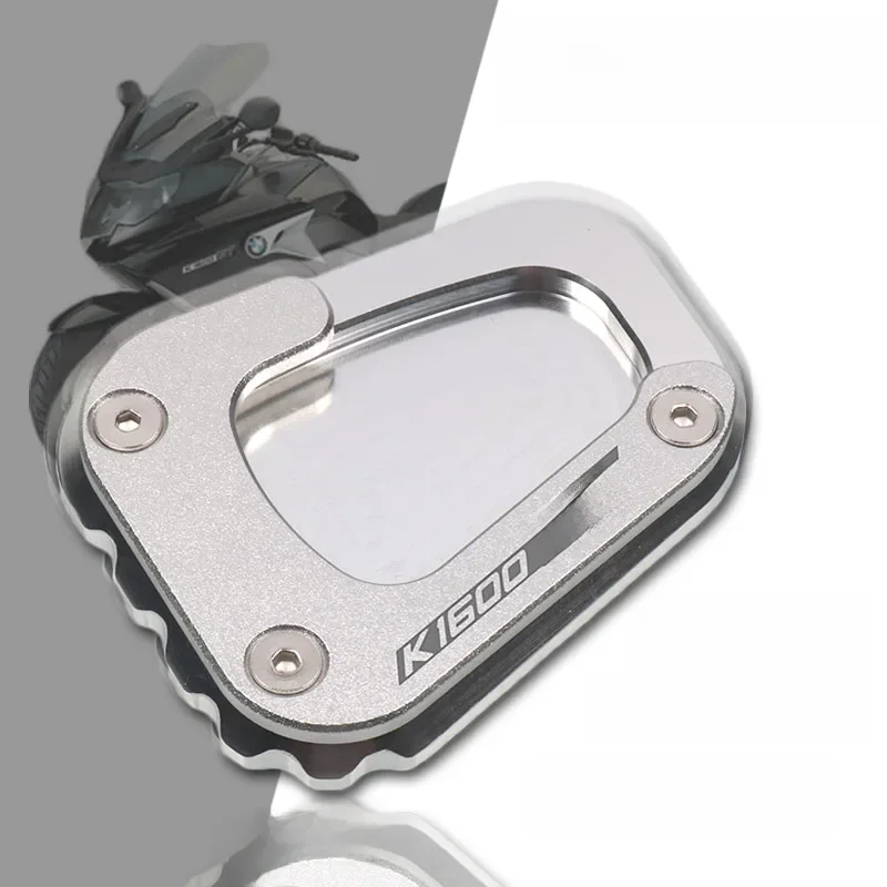 Pour BMW K1600B K1600GT K1600GTL K1600 B GT GTL 2017-2023 2019 CNC Extension de béquille latérale, Plaque de support élargie