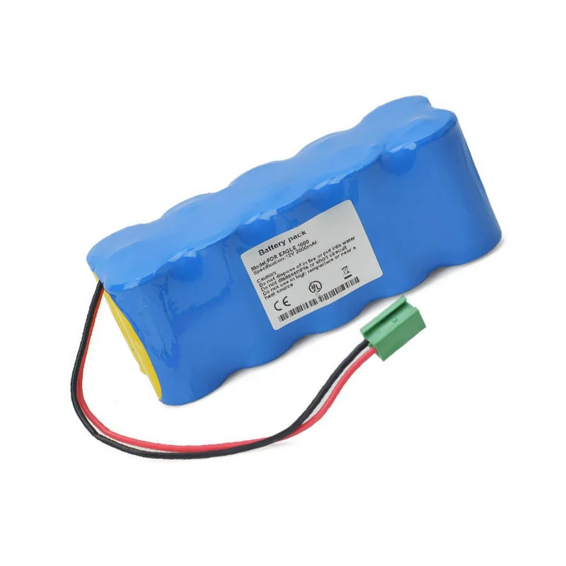 UGB New battery For GE 303 444 09 30344409 Eagle 1000 Eagle1000 Dash 1000 Dash1000 medical Battery 12V 2000mAh