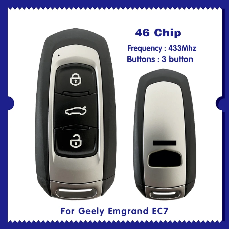 

For Geely Emgrand EC7 frequency 433Mhz 46chip smart car key CN031003