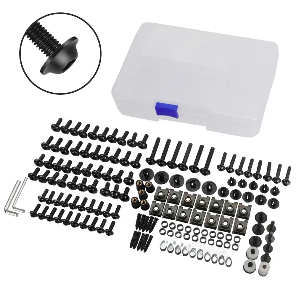 Pour KAWASAKI ZX4R ZX4RR ZX6R ZX10R ZX25R Z650 Z750 Z800 Z900 Z1000 moto jeu complet de boulons de carénage écrous vis en aluminium