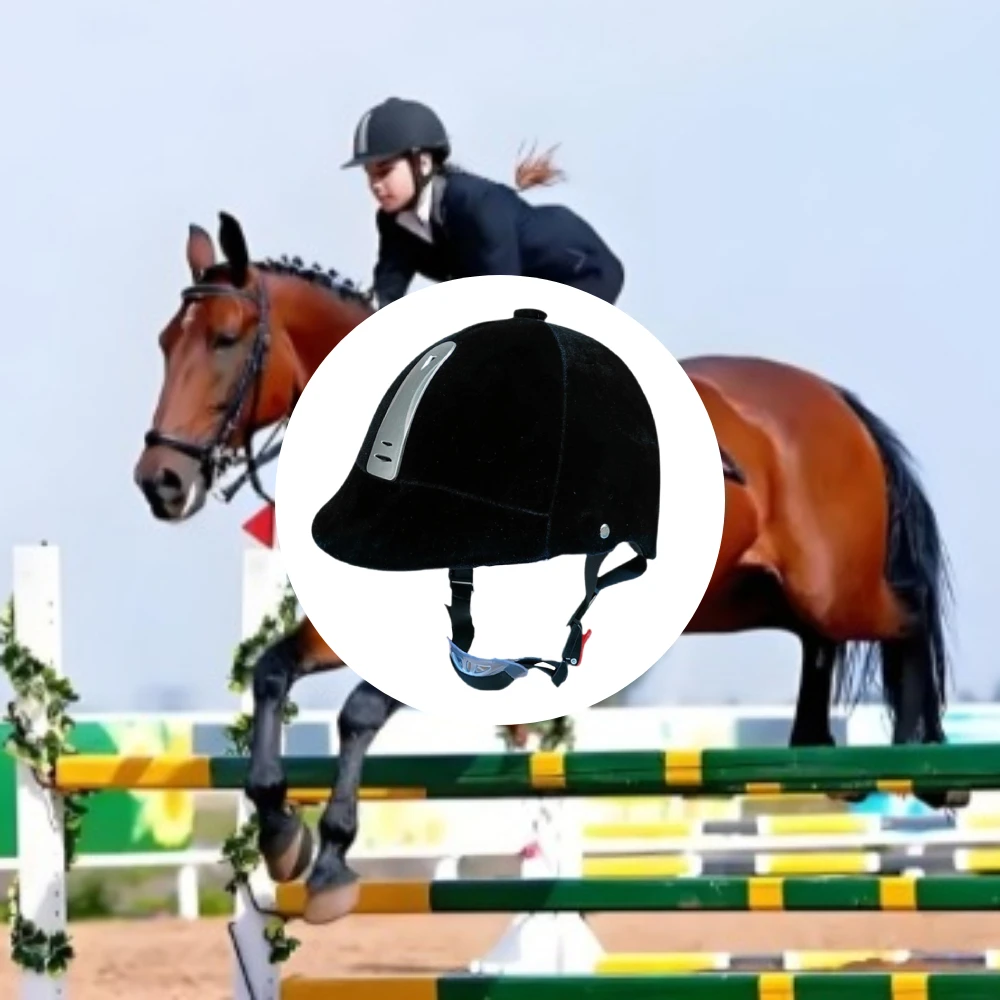 Horse Riding Helmet Adjustable Lightweight Professional Outdoor Sports Hat Cap Riding Cap Riding Hat Men Women Equestrian Hat