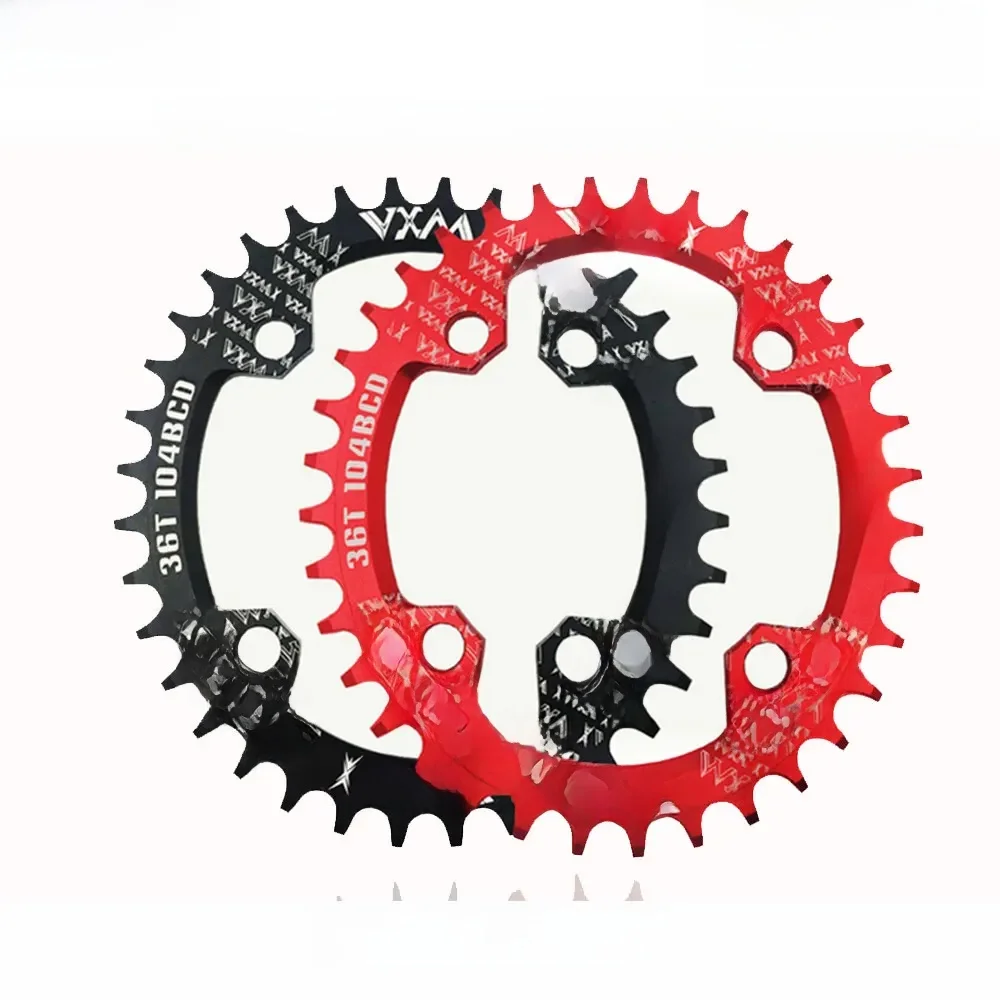 AliExpress VXM 104BCD MTB bike Round Oval Crown light chaingring Positive and negative teeth Sprocket 30T-52T Crank Cycling Set Star Part