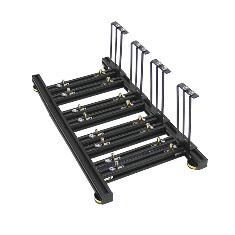 4GPU rack 4 uchwyt karty graficznej uchwyt ze stopu aluminium karta graficzna napowietrzne wsparcie dla stojaków kabel riser lub karta adaptera — zdjęcie produktu 6