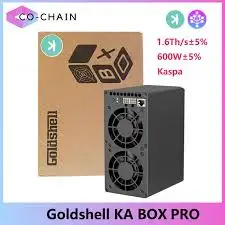 

TOP SALES BUY 2 GET 1 FREE Goldshell KA Box Pro Kaspa Miner 1.6 TH/s | BT-MINERS