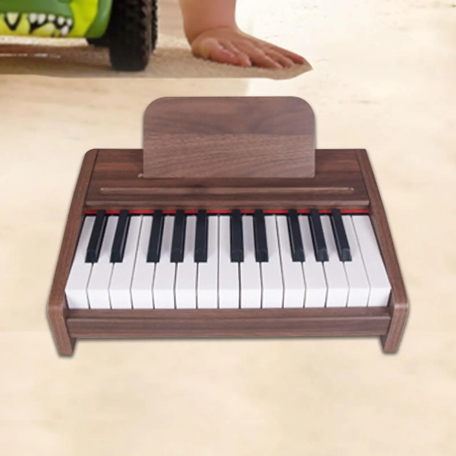 الأطفال الكهربائية الجهاز الموسيقية البيانو المهنية الخشب البيانو لوحة المفاتيح لعبة الكبار المبتدئين مرنة التحكم آلة موسيقية #5