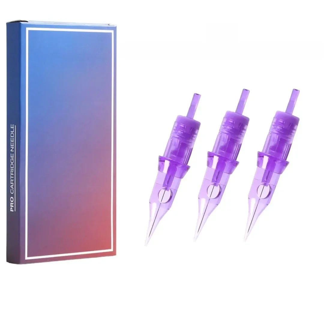 Cartouche de tatouage pour maquillage en continu, doublure ronde grossière pour stylo lointain, machine de microblading, 1ATV, 0.18mm, 0.25mm, 0.30mm, 0.35mm, 0.4mm, 10 pièces