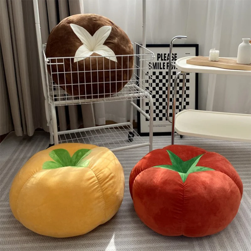 [Domestic Delivery] Fruit Vegetable Series Cushion 42cm Mini pillow pillow back cushion interior accessories 3 kinds collection