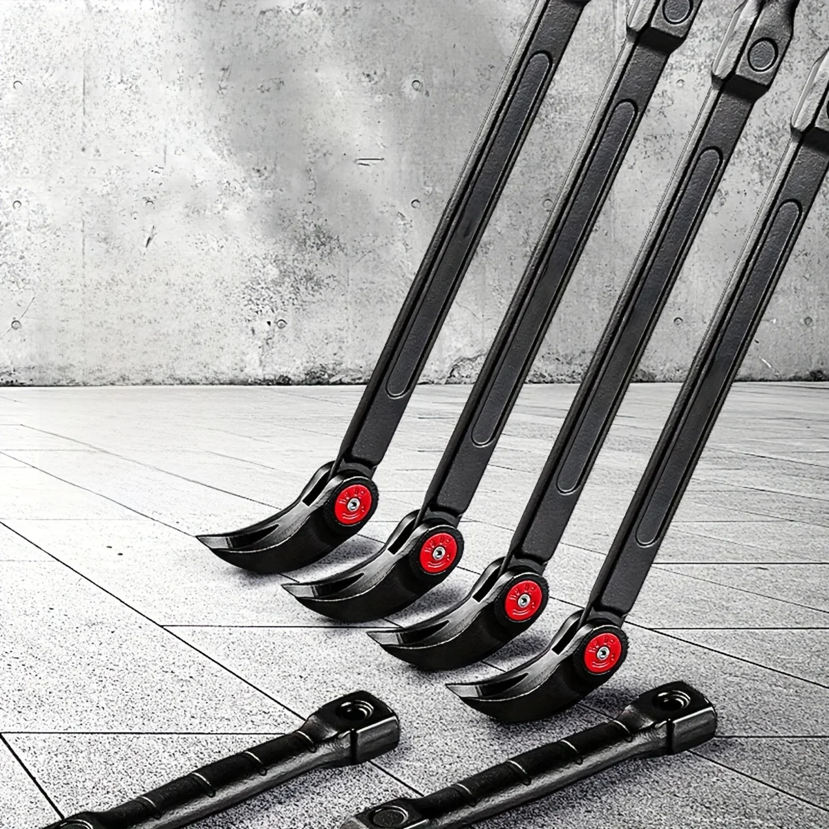 Barre de levier d'outil de grattage de pneu de haute dureté pour la réparation automobile, grande barre de levier de cliquet étendue multifonctionnelle de qualité industrielle