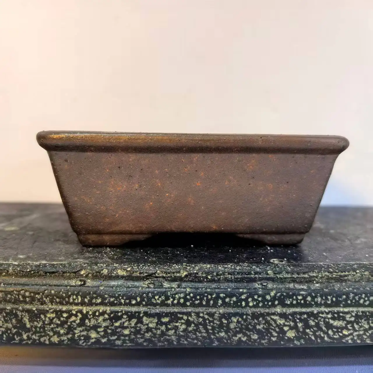 

Hot sale rectangle Shaped Unglazed Yixing Bonsai Pot