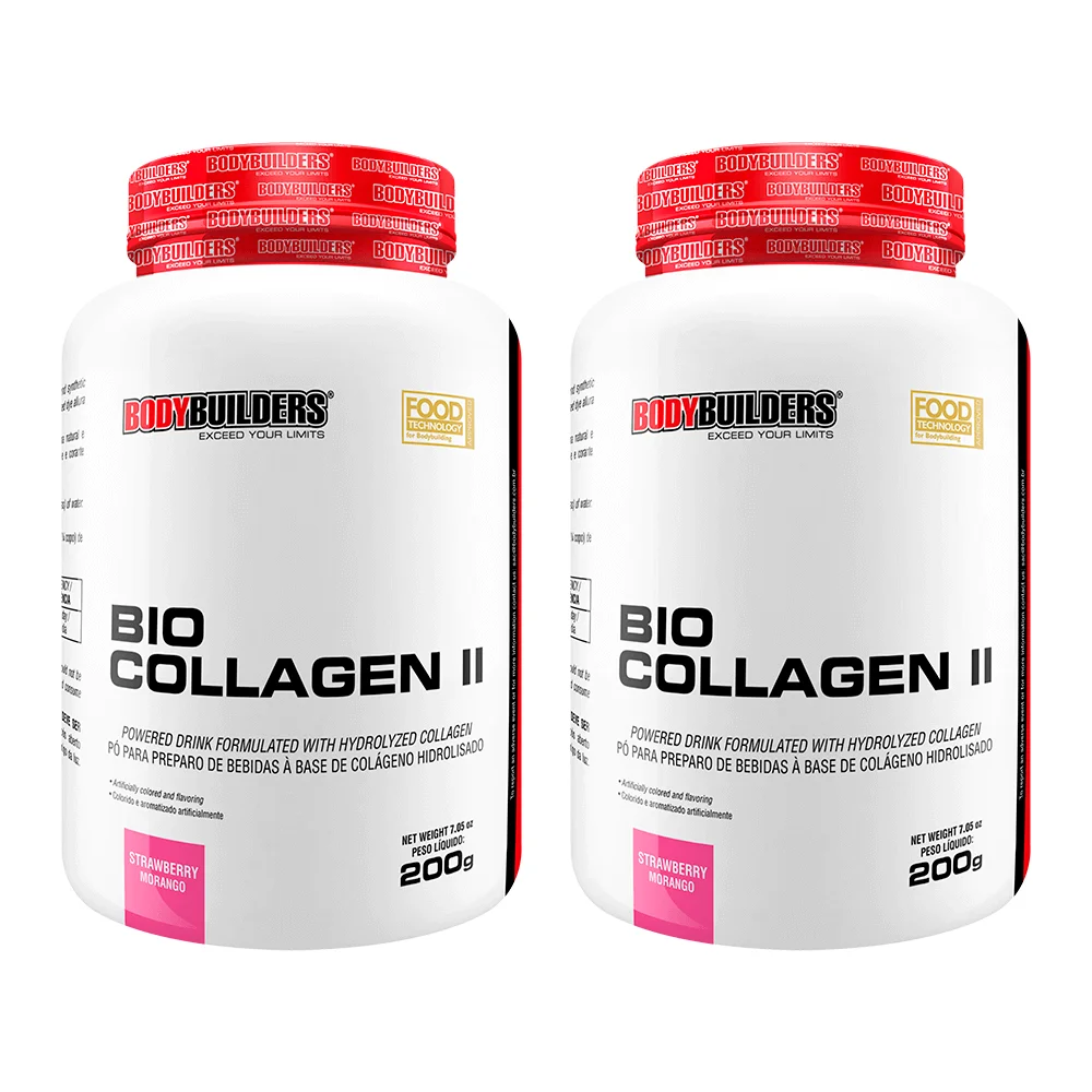 Kit 2x Collagen Bio Colagen II 200g - Bodybuilders