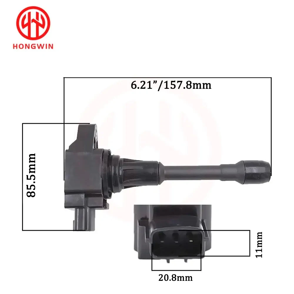 22448 ED000 22448-ED000 UF549 22448JA00C Ignition Coil For Nissan Altima Sentra Versa Rogue Infiniti FX50 M56 Q70 QX60 2007-2017