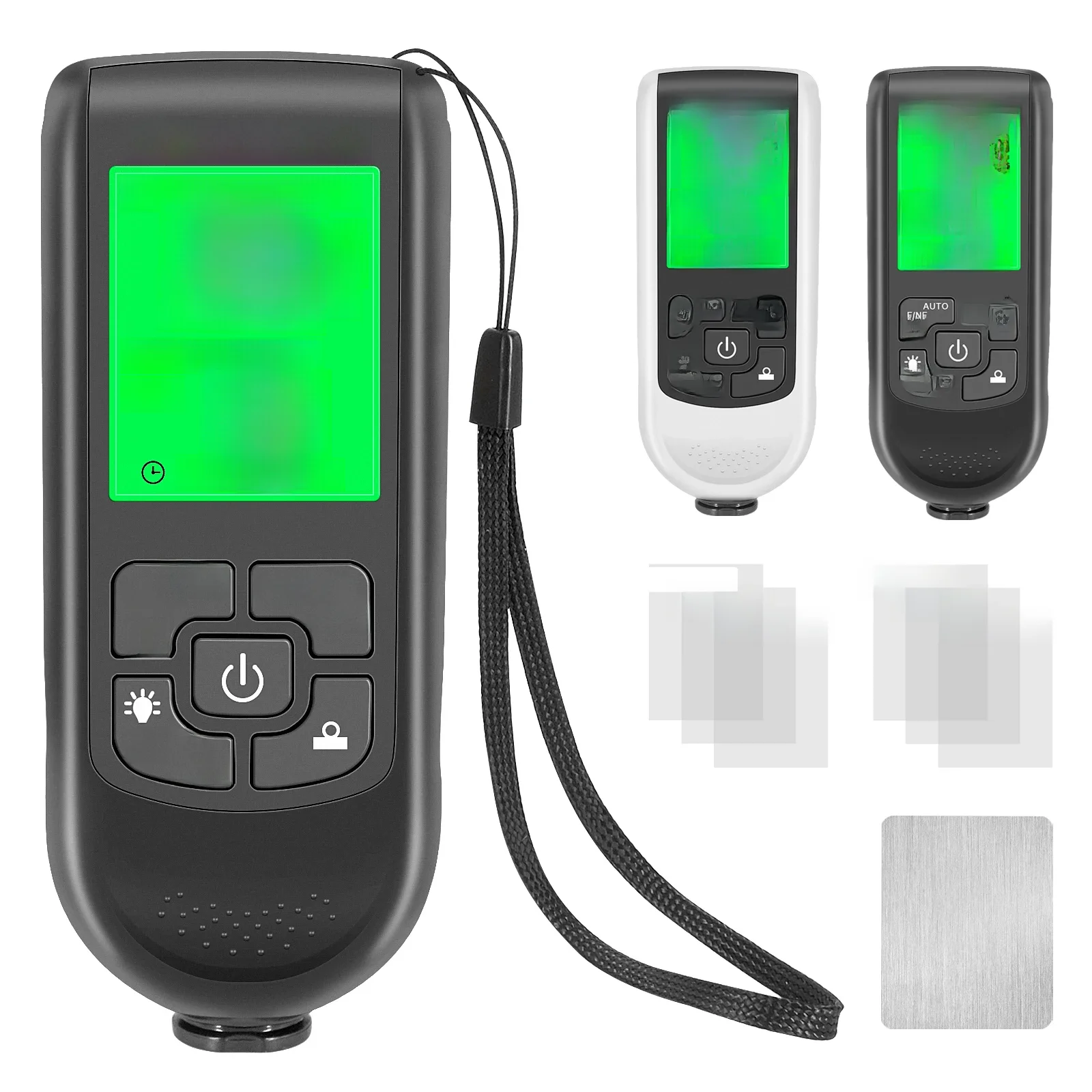 Diktemeter Voor Auto Digitale Backlight LCD Meter Auto Dikte Verf Coating Meter Metalen Meetinstrument 0-2000um HW-300PRO - afbeelding 2