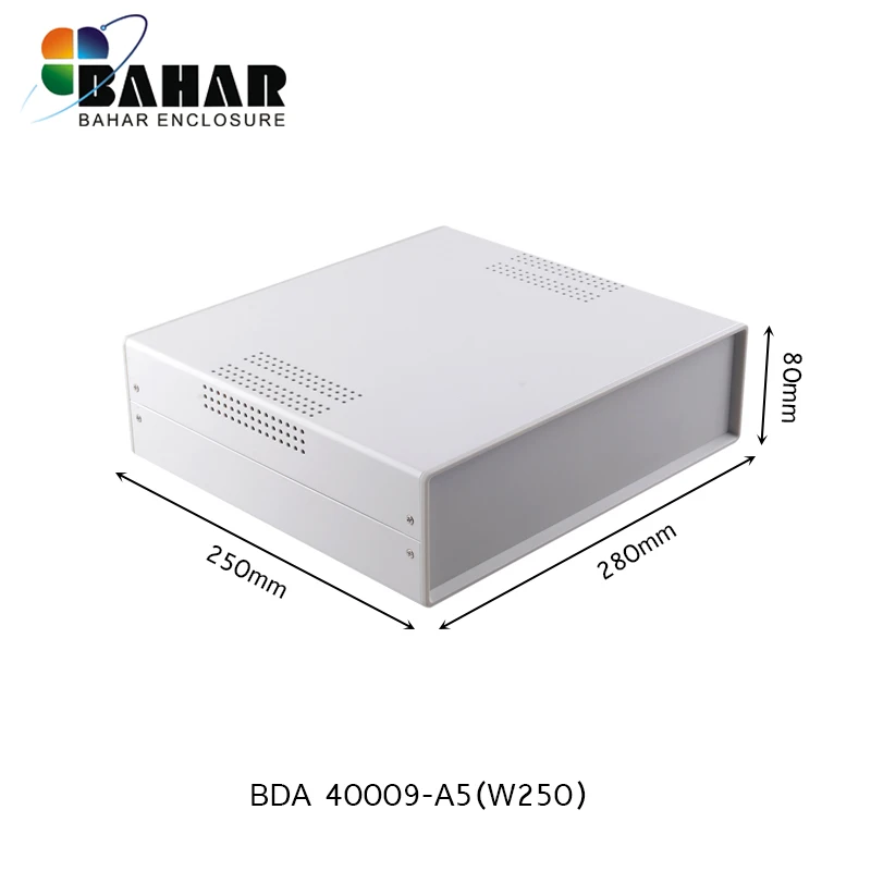 Bahar Gehäuse Eisen gehäuse Draht Anschluss dose Instrumenten schale Verteiler kasten Leistungs regler Gehäuse BDA 40009-W250