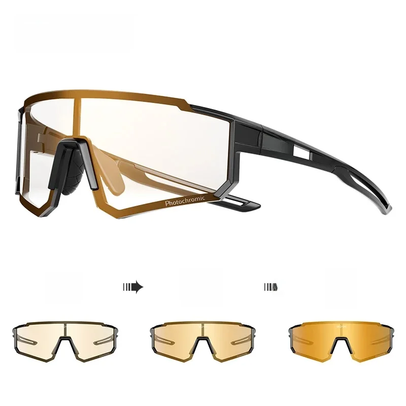 AliExpress SCVCN Color Photochromic Cycling Glasses Outdoor Sports Bicycle Sunglasses Men MTB Cycling Sunglasses Women Road Bike Glasses