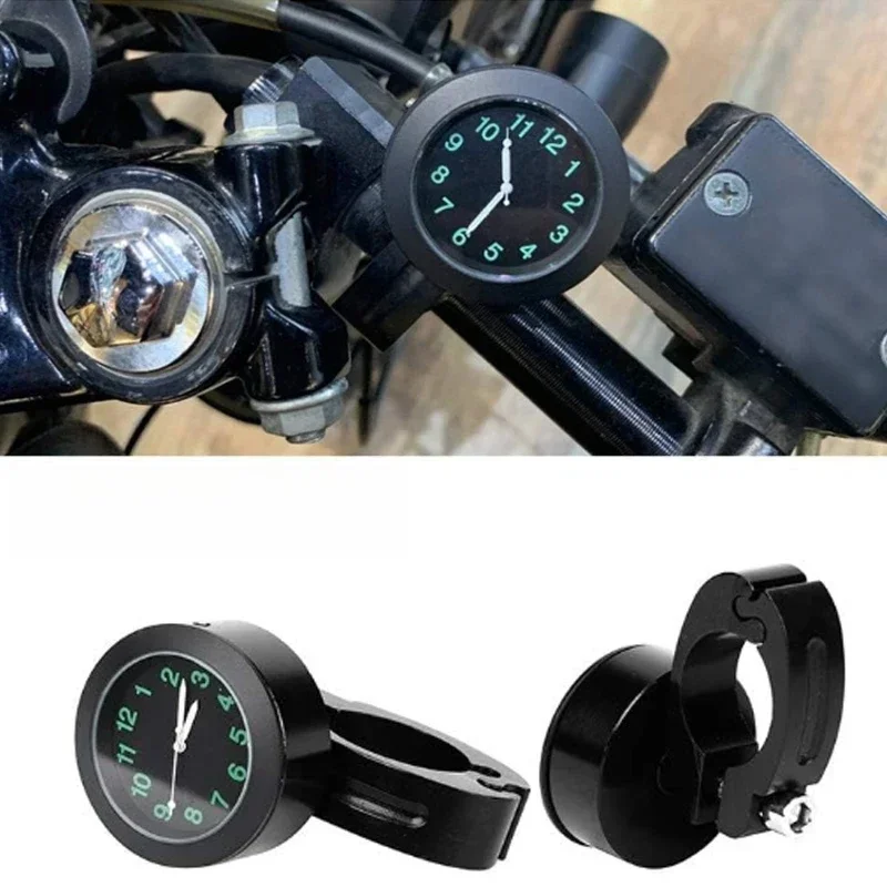 AliExpress kebidumei Universal Waterproof Chrome Motorcycle Bike Handlebar Mount Night Vision Buckle Mount Quartz Watch For Motobike Bicycle