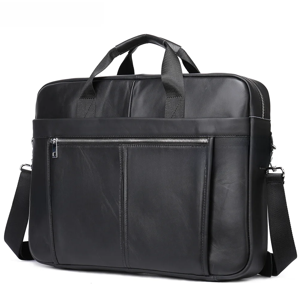 WESTAL 17 ''torba na laptopa dla mężczyzn teczki skrzynki z prawdziwej skóry a4 teczka na dokumenty męska torba biznesowa skórzane męskie torebki 5013 — zdjęcie 2