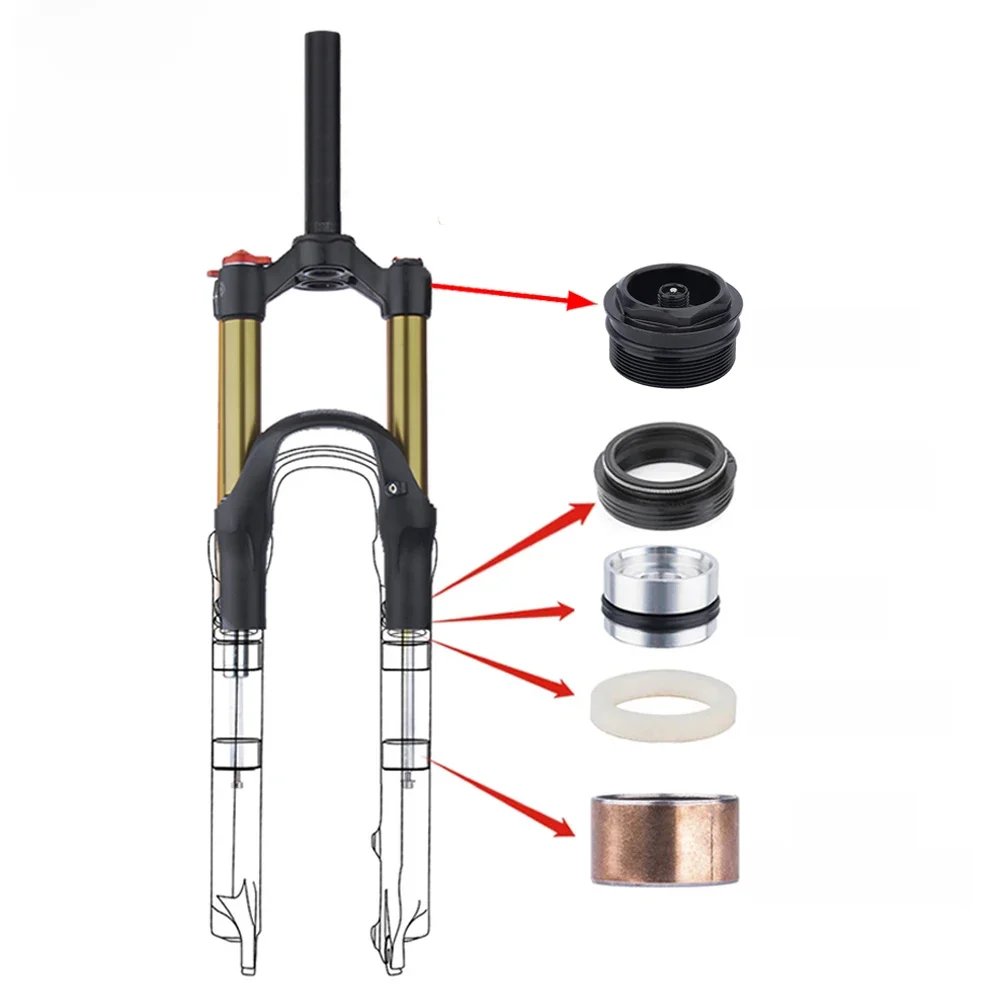 AliExpress BOLANY Bike Air Fork Spare Parts Collection Air fork Oil Seal Air Fork Sponge Air Fork Travel Ring Air Fork Piston Air Fork Seal