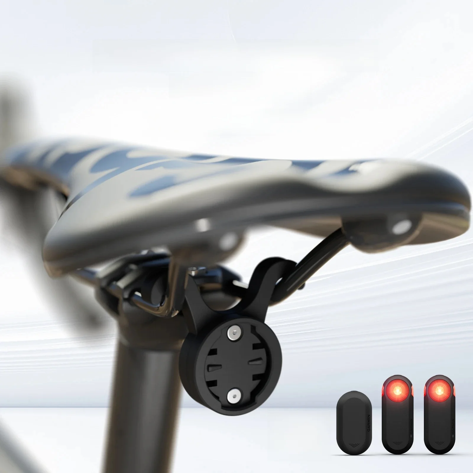 Support de lampe de tige de dégager de vélo pour Garmin Radar, feu arrière de vélo, support de dégager rapide, RTL 510 515, RVR315, Magene Radar L308, L508, SR30