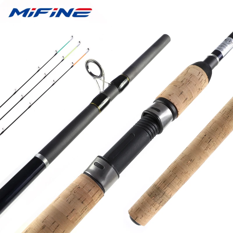 MIFINE HULK SUPER Feeder Rod CW 140G 3.0M/3.3M/3.6M/3.9M 3 Tips Carbon Feeder Fishing accessory фидерное удилище