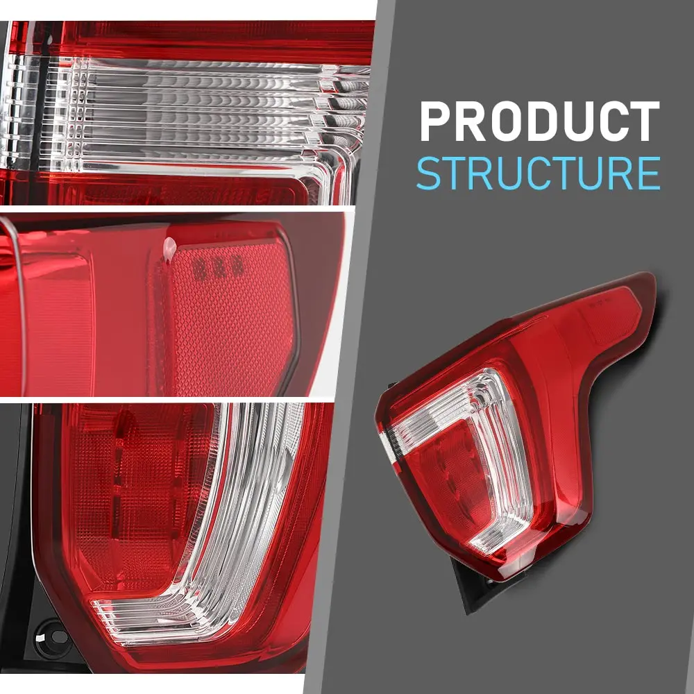 

Right Passenger Tail Light Brake Lamp Assembly Fit for 2016-2019 Ford Explorer