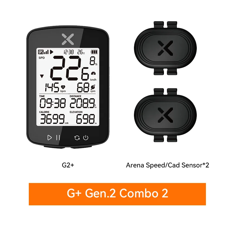 XOSS G3+ GPS Bike Computer G Plus Gen.3 Wireless Cycling