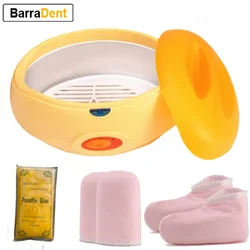 Paraffin Heater 2.2L Hot Wax Bath Warmer With Hands And Feet Thermal Mitts For Moisturize and Soothe Dry Skin