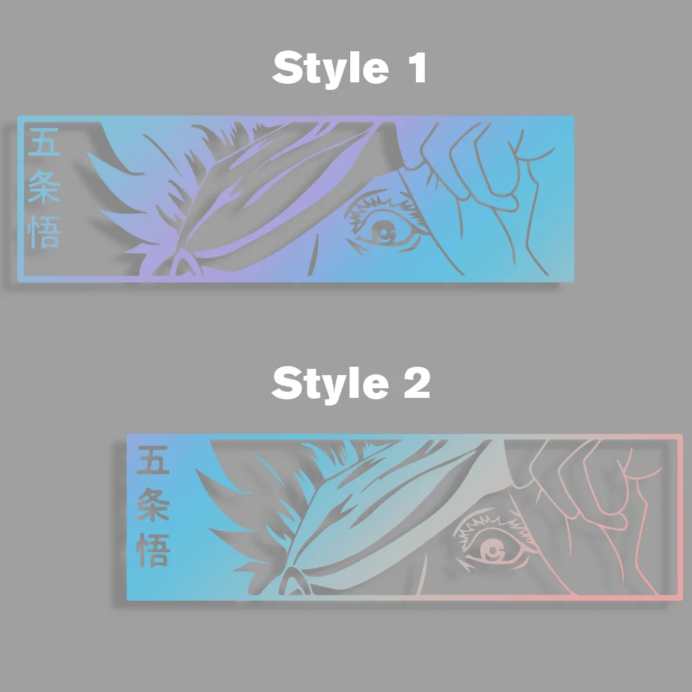 JDM Car Stickers Japanese Anime Style Design Auto Vinyl PVC Stickers Suitable for Car Windows,Door,Bumper - Image 3