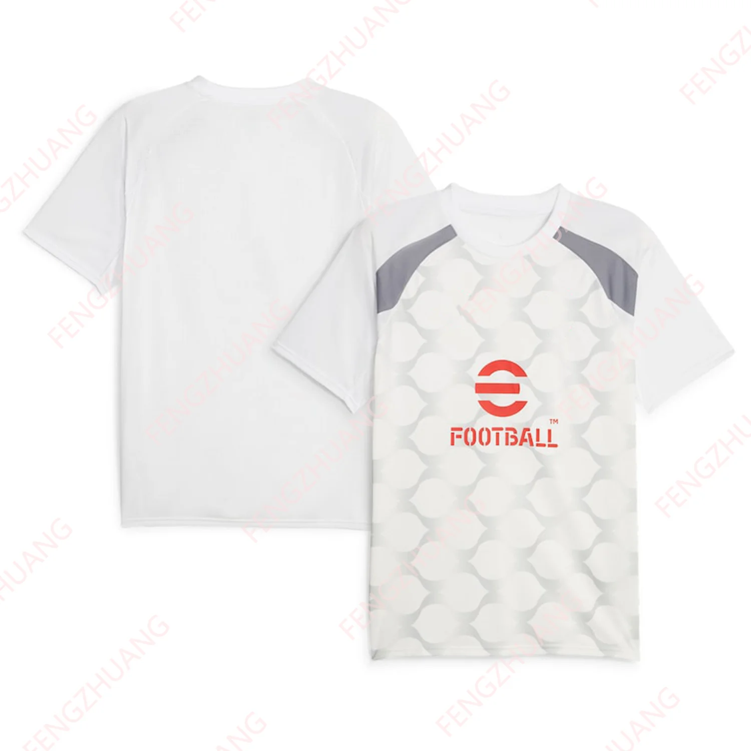

2023/24 AC Milan Training Jersey Outdoor Sweat Absorbent Quick Dry Soccer Jersey Summer Classic Casual Loose T-Shirt