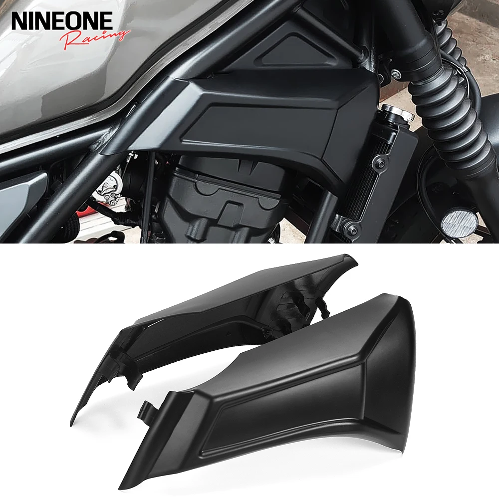 

Motorcycle Engine Side Frame Fairing Case Cover Air Slide Spoiler For Honda Rebel CMX 250 300 500 CMX250 CMX300 CMX500 2017-2025