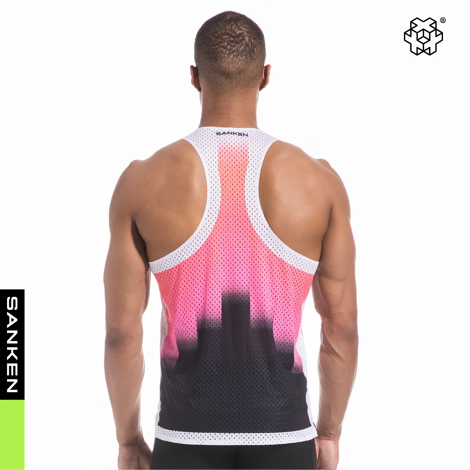 Men's Seamless Running Tank Tops Ultra Lightweight Marathon Singlets Breathable Race Vests Quick Dry Sleeveless Shirt