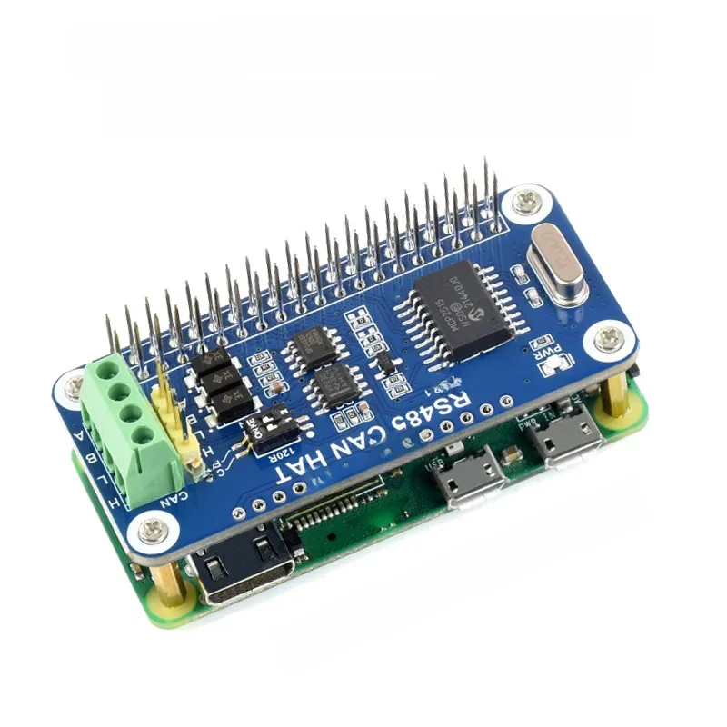 Raspberry Pi RS485 CAN HAT 3,3 V MCP2515 SP3485 Interfejs SPI umożliwia stabilną komunikację na duże odległości dla Pi 4B/3B+/3B/Zero — zdjęcie produktu 7