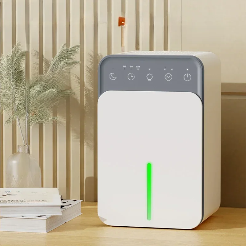 Déshumidificateur silencieux, absorbeurs d'humidité, sécheur d'air domestique, pour maison, sous-sol, salle de bain, garde-robe, 1500ml
