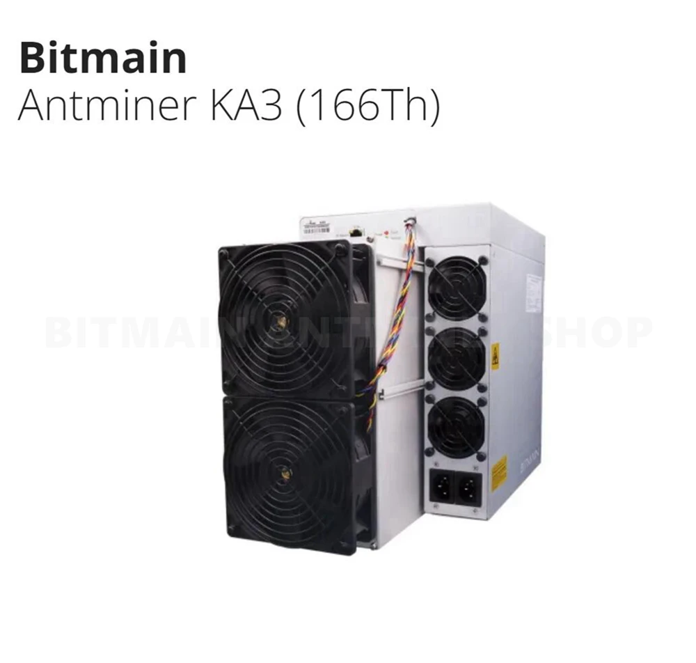 Antminer-Fonte de Alimentação, KA3, Blake2S, Algoritmo, KDA Master Max, 169 177 Th/s, Antminer