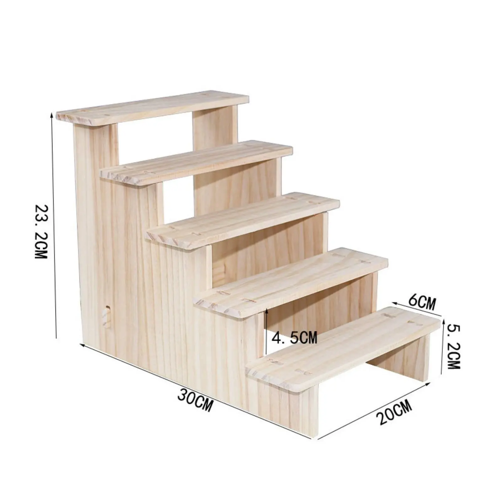 Holz Display Riser Holz Display Riser Ständer für Dessert Figuren Conuter top Schmuck Display Riser Regal Süßigkeiten Figuren Buffets – Detail 17