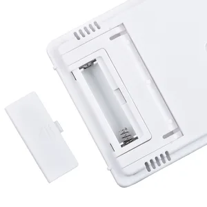 Electronic thermometer and hygrometer with alarm clock, temperature meter and LCD digital moisture, adjustable weather station, interior room 12 Main Sales Camera Thermographic - №9