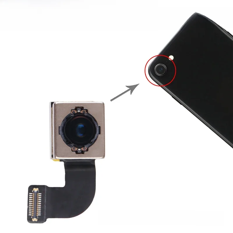 Back Facing Camera For iPhone SE 2022 3rd Gen Phone Rear Camera Repair Spare Part